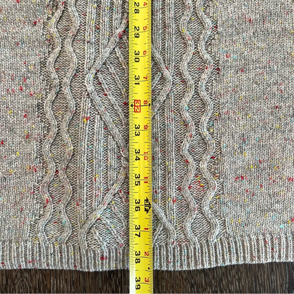 Talbots Plus Size 2x Gray W/ Micro Multicolor Spr… - image 5